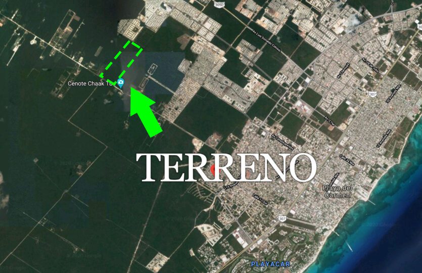 terreno en playa del carmen en venta