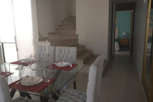 SE VENDE CASA NUEVA AMUEBLADA POZOS SLP FRACC ACCESO CONTROLADO