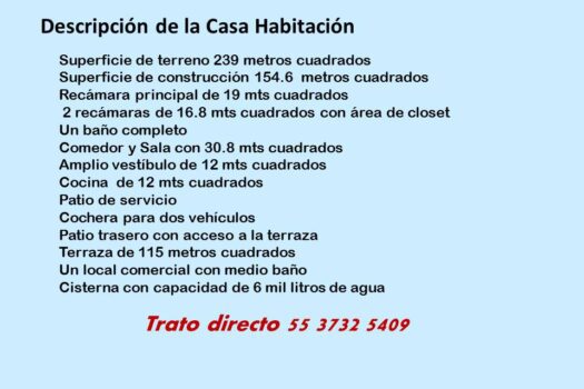 Amplia CASA en una sola planta