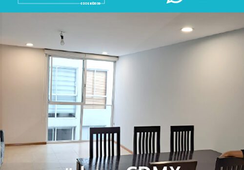 DEPA SEMIAMUEBLADO, 2 RECÁMARAS, 2 BAÑOS, 2 CAJONES