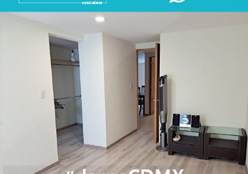 DEPA SEMIAMUEBLADO, 2 RECÁMARAS, 2 BAÑOS, 2 CAJONES