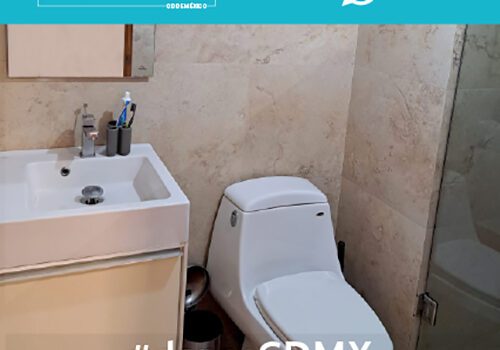 DEPA SEMIAMUEBLADO, 2 RECÁMARAS, 2 BAÑOS, 2 CAJONES