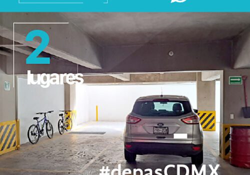 DEPA SEMIAMUEBLADO, 2 RECÁMARAS, 2 BAÑOS, 2 CAJONES