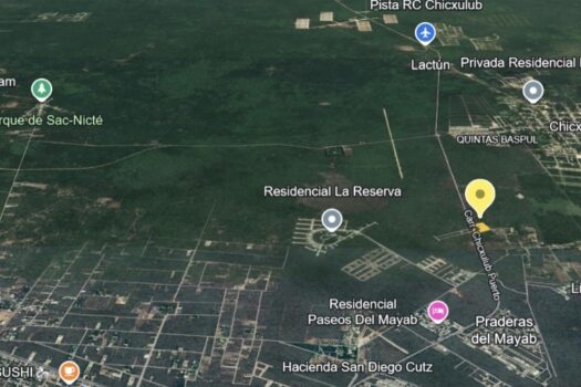 Merida, Mexico – carretera Costa Yucatan Chicxulub playa