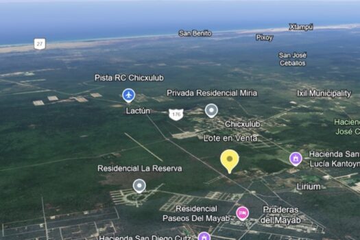 Merida, Mexico – carretera Costa Yucatan Chicxulub playa