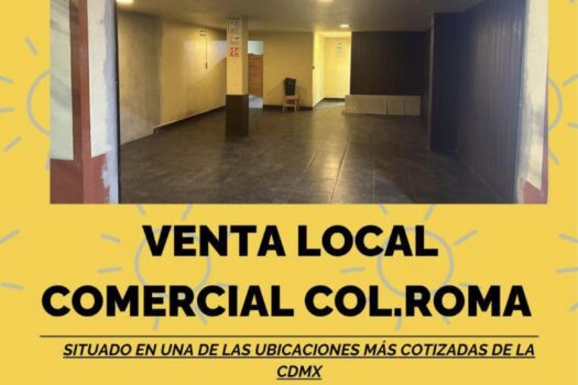 Venta renta en Col. Roma